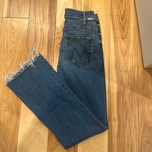 Mother denim- the hustler ankle size 28